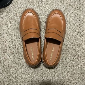 Brand New Madden Girl Brown Loafers